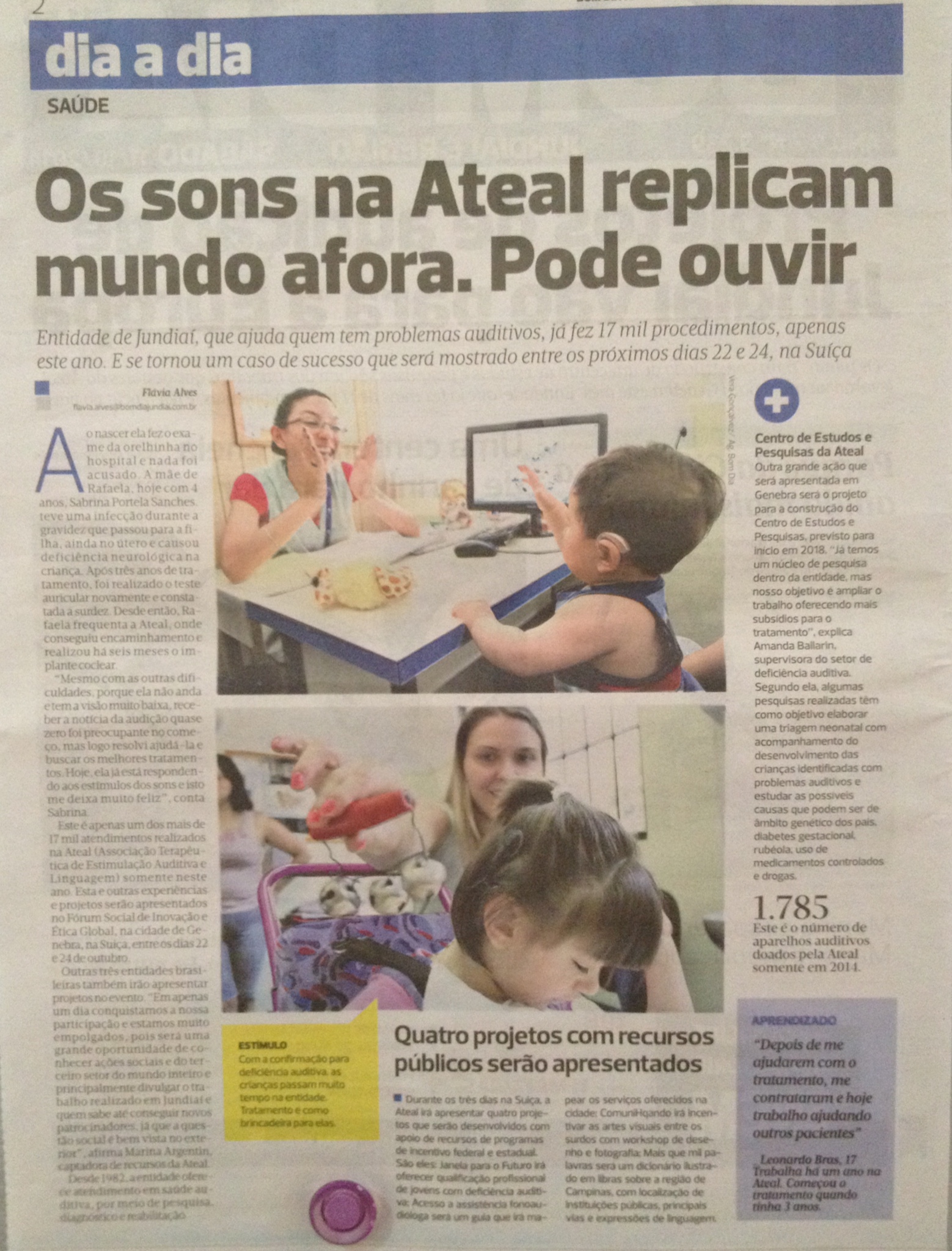 Jornal Bom Dia, Notícias